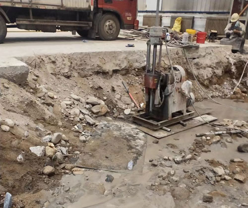 延津公路下沉压浆